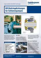 Solution: HR Gleitringdichtungen für Schlammpumpen 
